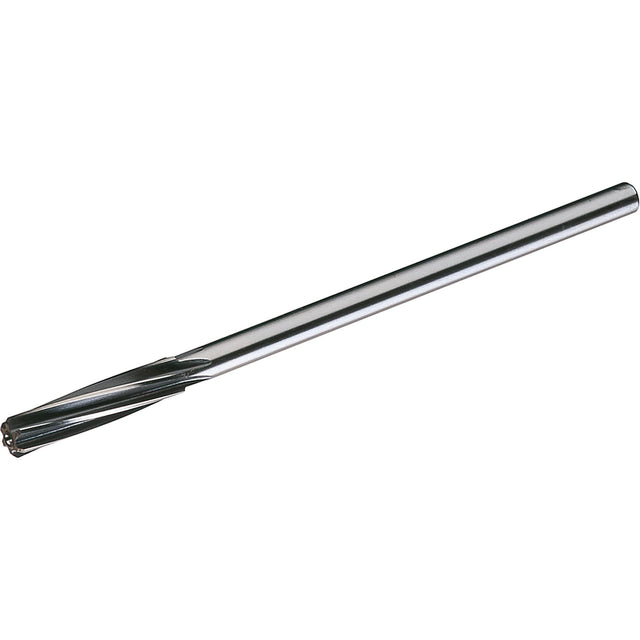 Bright Finish Chucking Reamers, 31/64", Spiral Flute, High Speed Steel, Straight Shank