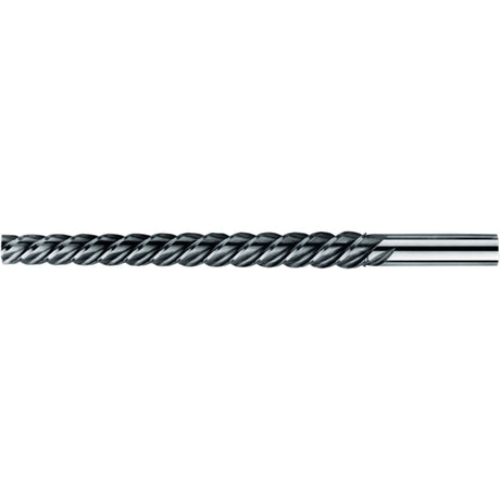 High Spiral Spirex® Taper Pin Reamer, #8 Drill, #8 Reamer, Spiral Flute, High Speed Steel, Taper Shank