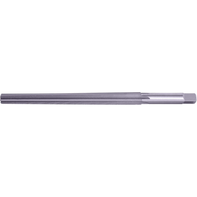 Taper Pin Reamer, #8 Drill, #8 Reamer, Straight Flute, High Speed Steel, Straight Shank