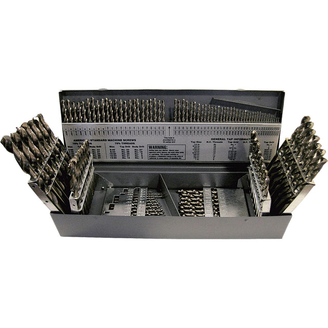 Drill Sets, 115 Pieces, Cobalt