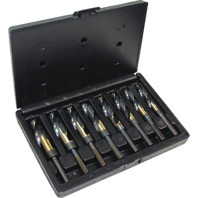 Drill Sets, 8 Pieces, High Speed Steel
