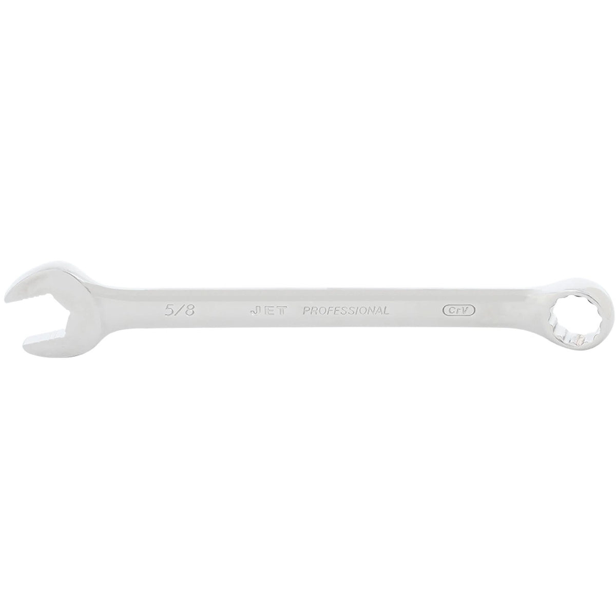 Long Pattern Fully Polished Combination Wrench, 5/8", Polished Finish