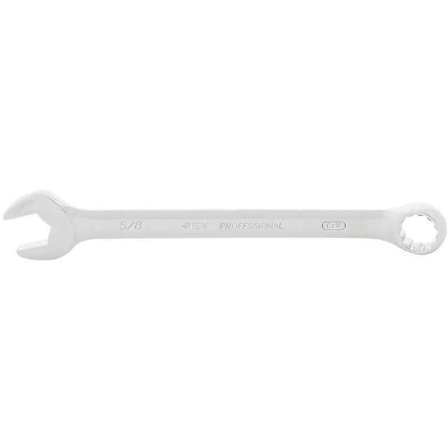 Long Pattern Fully Polished Combination Wrench, 5/8", Polished Finish