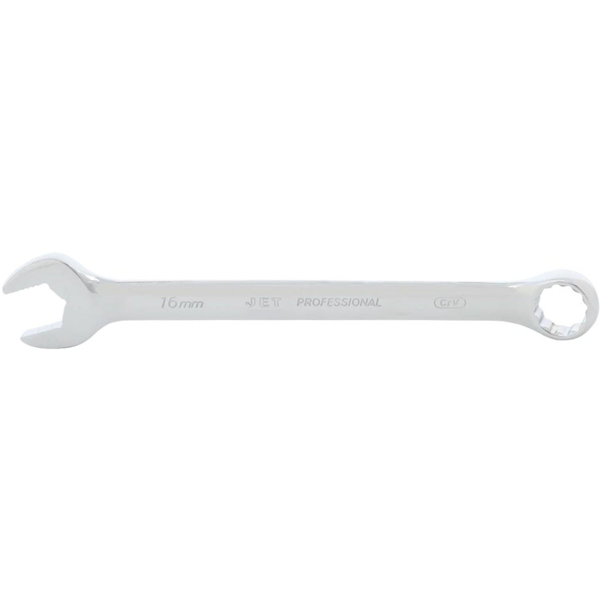 Long Pattern Fully Polished Combination Wrench, 8 mm, Chrome Finish