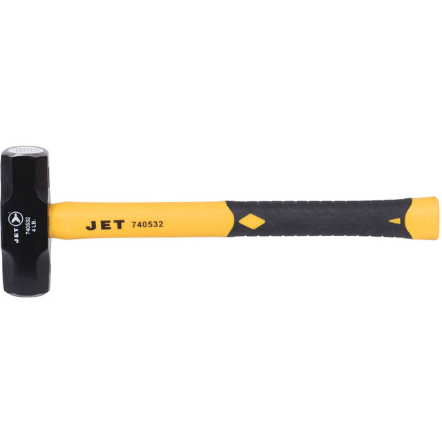 Heavy-Duty Sledge Hammer, 4 lbs., 16", Fibreglass Handle