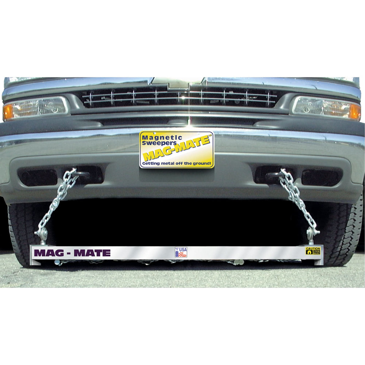 Magnetic Yard Sweepers, 60" W