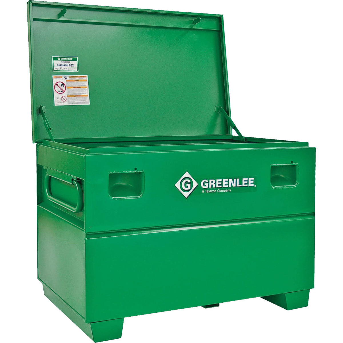 Jobsite Chest, 48" x 30" x 30", Steel, Green