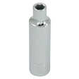 Socket, 3/4", 3/8" Drive, 6 Points, Deep