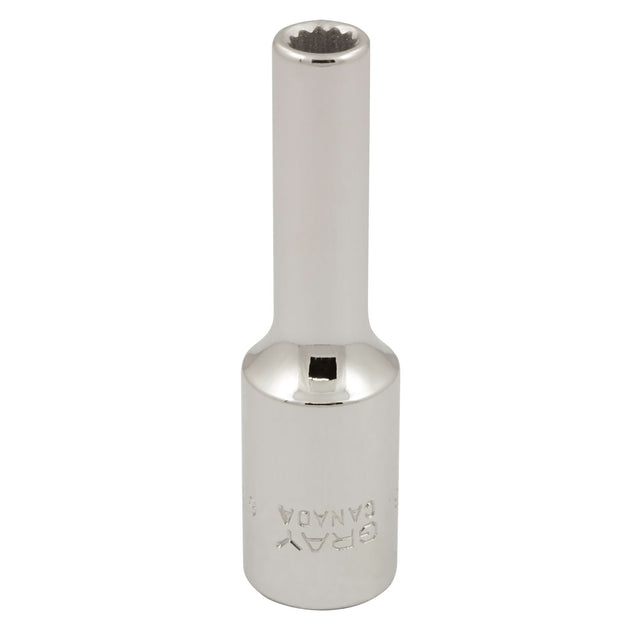 Socket, 19 mm, 3/8" Drive, 12 Points, Deep