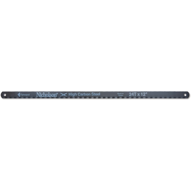 Replacement Shatterproof Hacksaw Blade, Carbon, 12" L, 18 TPI