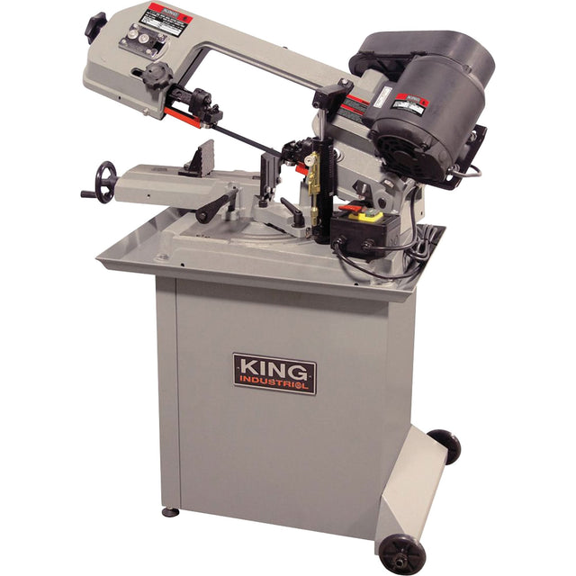 Dual Swivel Metal Cutting Band Saws, Horizontal, Round 5" and 5" x 6" Rectangular Cutting Capacity