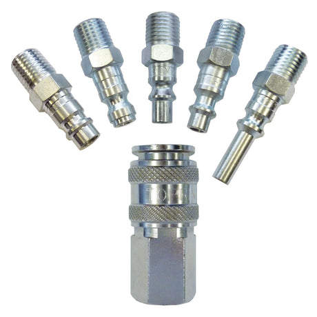 Unimax Universal 5-in-1 Coupler, Nickel Plated Steel