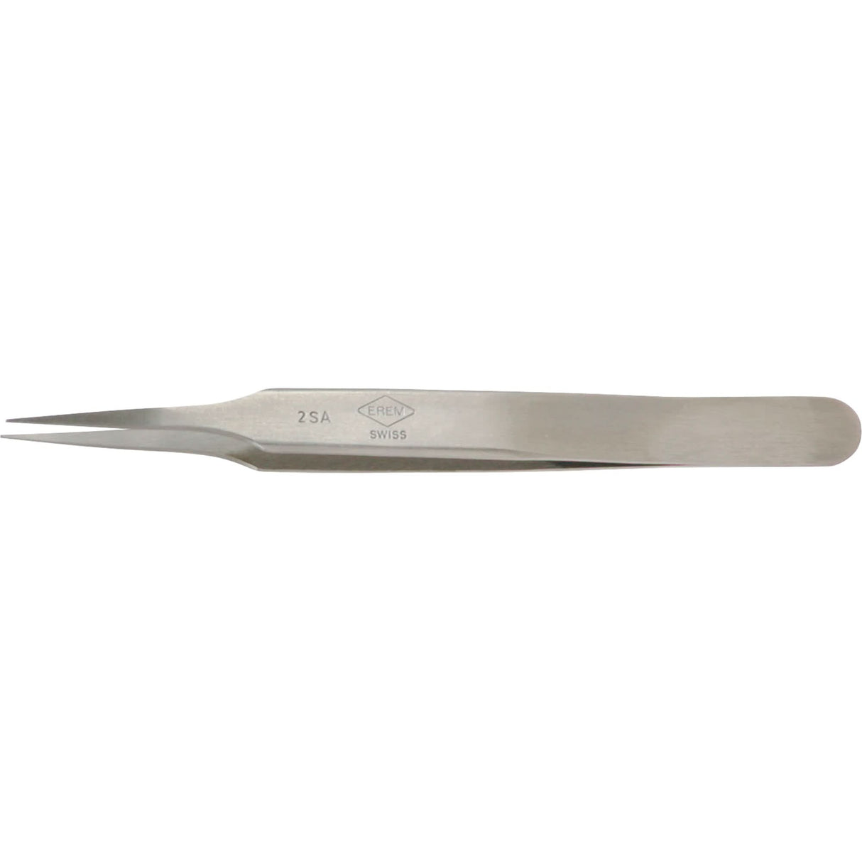 Tweezers - Pointed Tips, Straight Relieved - 4.53" (115 mm)