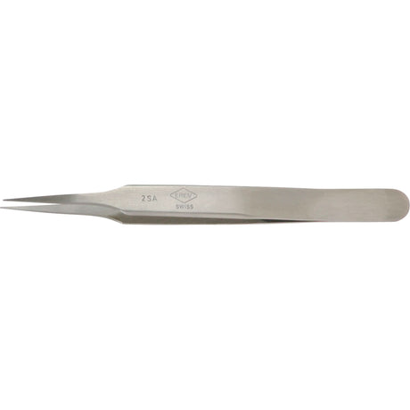 Tweezers - Pointed Tips, Straight Relieved - 4.53" (115 mm)
