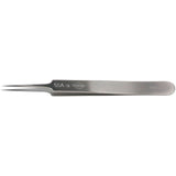 Tweezers - Pointed Tips, Straight Relieved - 4.53" (115 mm)