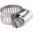 Hose Clamps - Stainless Steel Band & Screw, Min Dia. 3-1/8", Max Dia. 5"