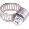 Hose Clamps - Stainless Steel Band & Zinc Plated Screw, Min Dia. 1/5", Max Dia. 5/8"