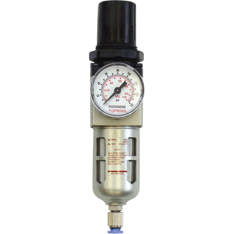Modular Filter/Regulator, 1/4" NPT, 150 PSI, 0.7 fl.oz. Capacity