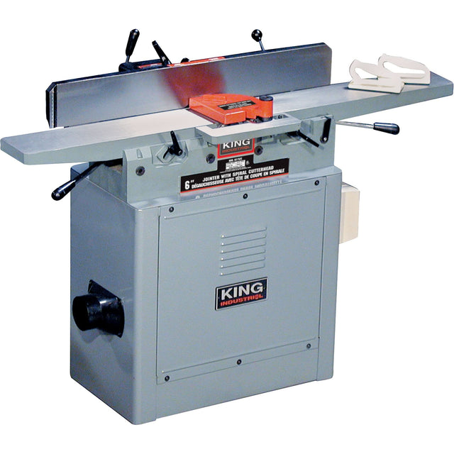 6" Industrial Jointers- Spiral cutterhead