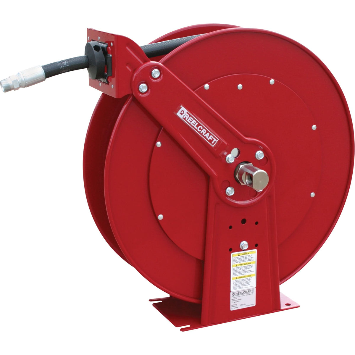 Hose Reels, Greases, 3/8" x 100', Single Hose, 4800 PSI