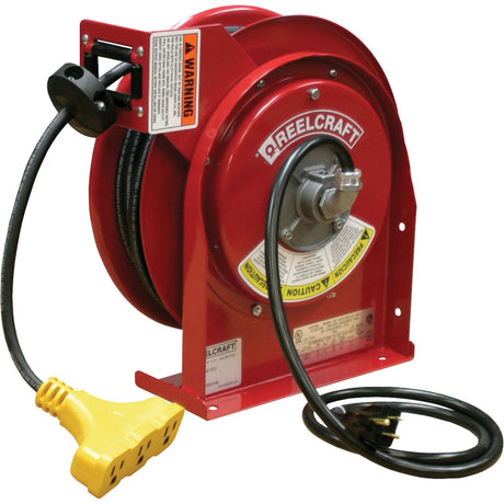 Cord Reels, 45', SJEOOW, 12 Gauge, 15 A