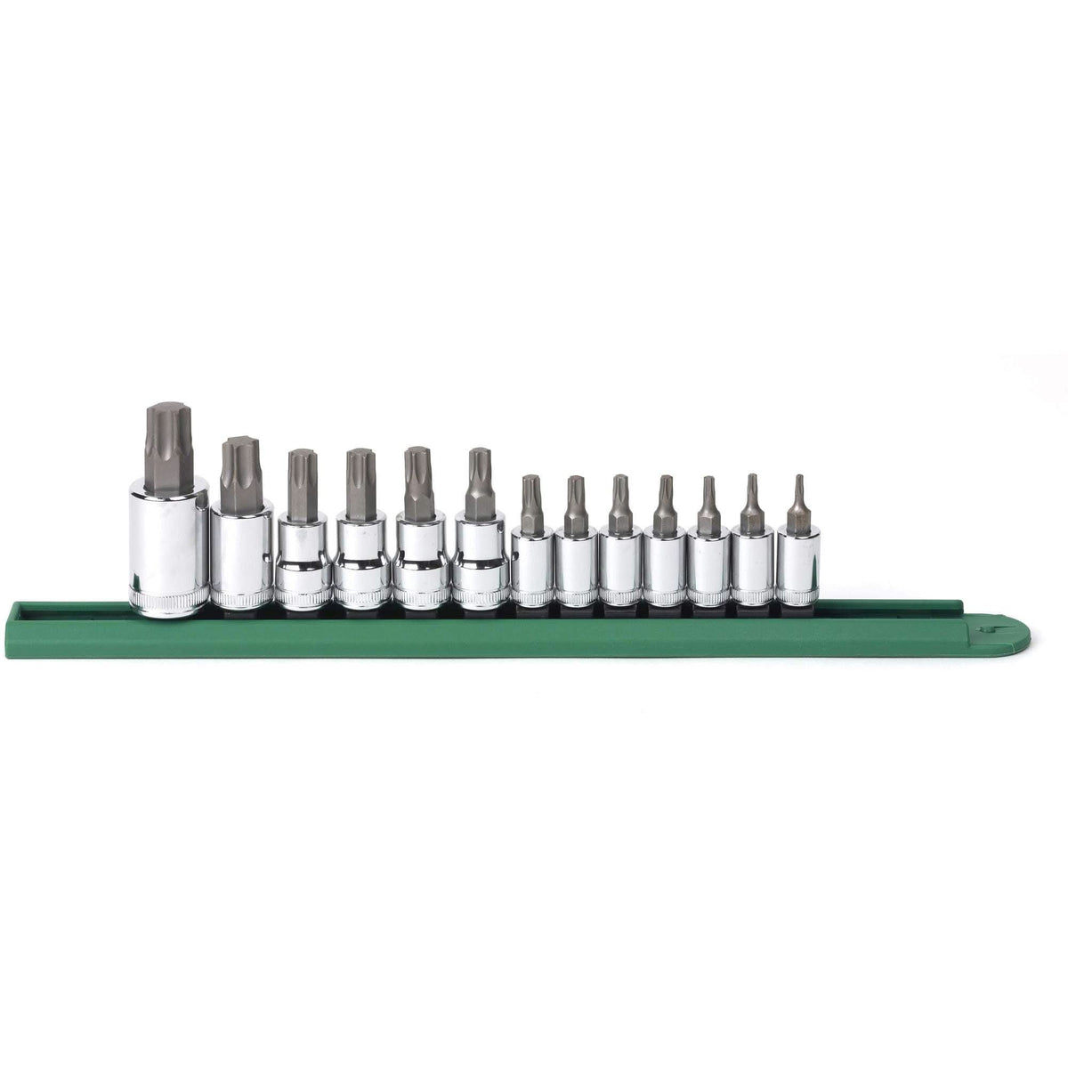Bit Socket Set, Torx®, 1/2"/1/4"/3/8" Drive, 13 Pcs