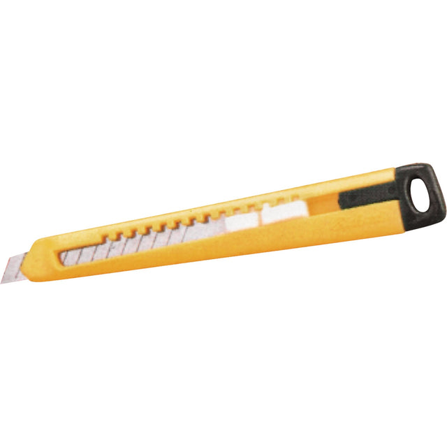 Snap-Off Knife, Carbon Steel, Plastic Handle