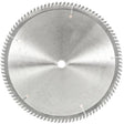 Industrial Saw Blade - Crosscut Thin Kerf, 10", 100 Teeth, Wood Use