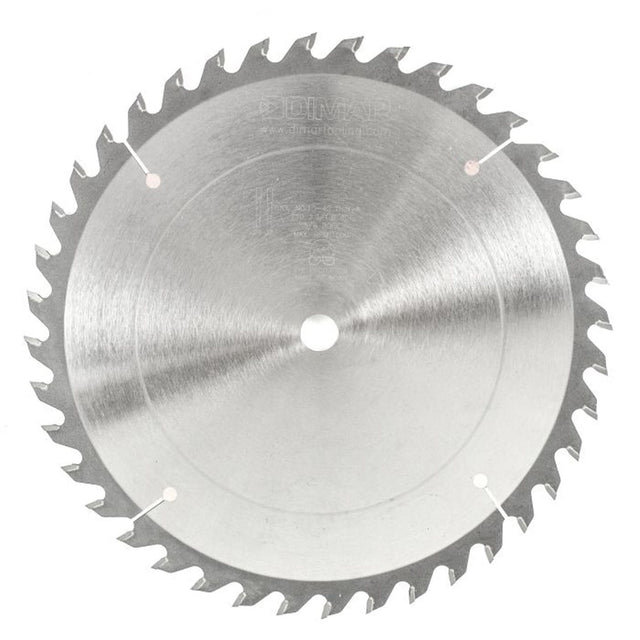 Industrial Saw Blade - Crosscut Thin Kerf, 10", 40 Teeth, Wood Use