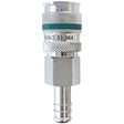 Quicksilver Ultraflo Hi-Pressure Automatic Couplers, Steel