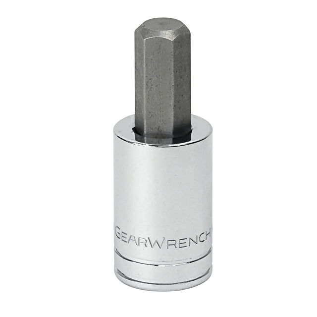 Hex Bit Socket, 1/16" x 1-17/32" L, 1/4" Drive