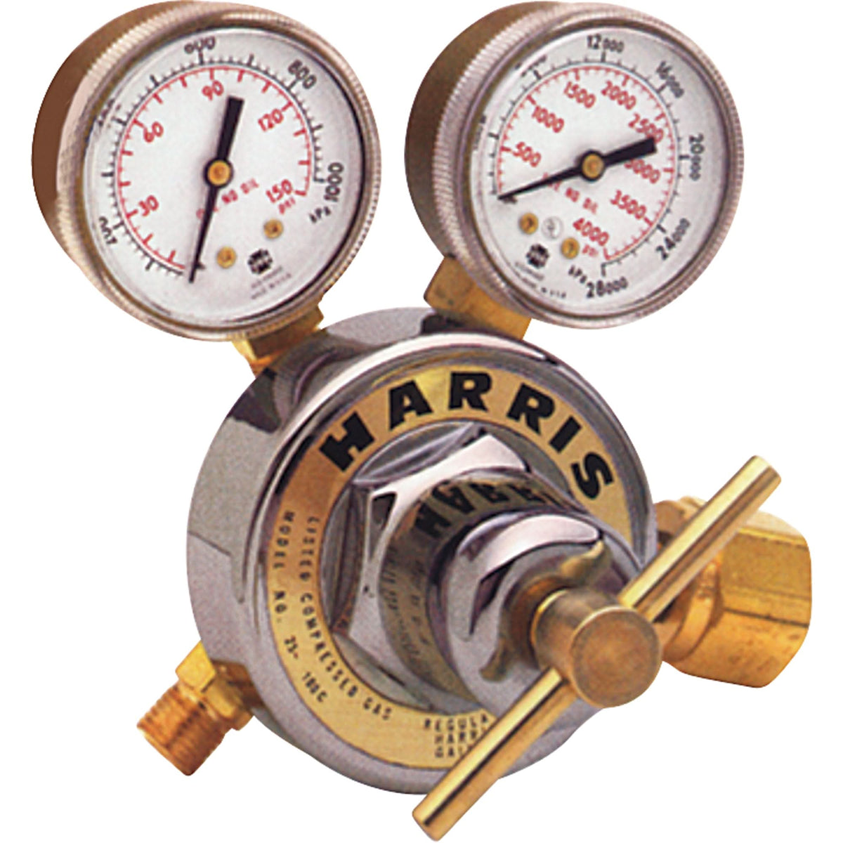 Single Stage Regulators No. 25, Argon/Helium/Nitrogen, CGA580 Inlet