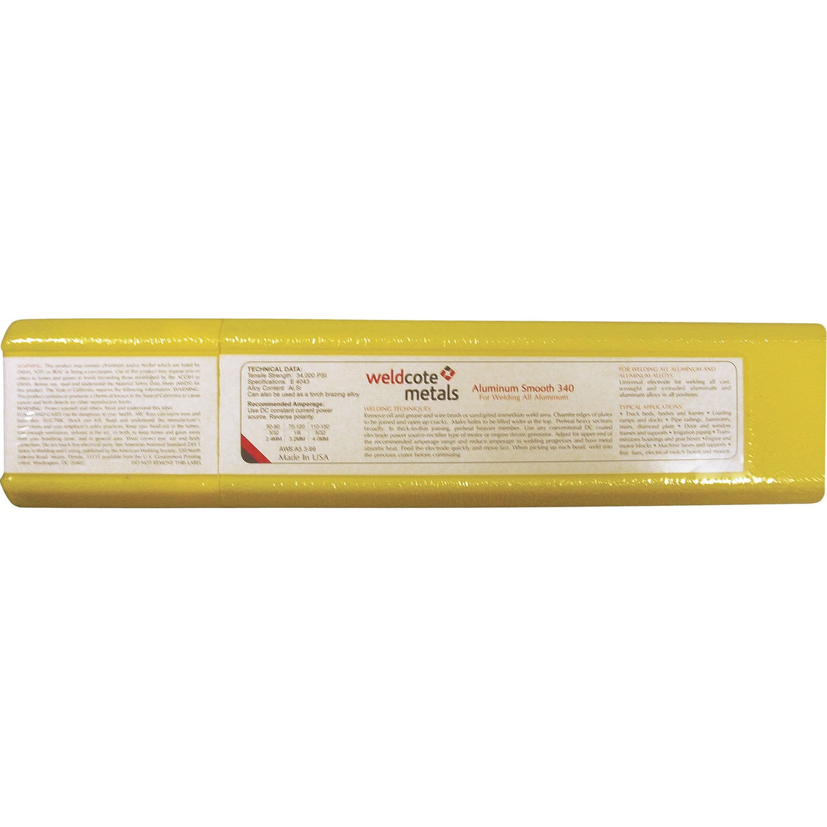Aluminum Electrodes (DC-Reverse), 340, 1/8" Dia.