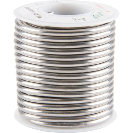Common Solder, Lead-Based, 50% Tin 50% Lead, Rosin Core, 0.125" Dia.