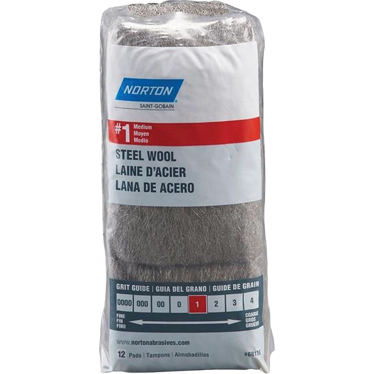 Steel Wool, Roll, Grade 1