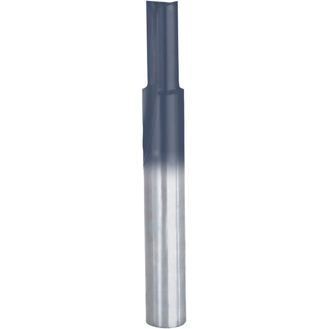Freud Router Bit - Double Flute Straight Bit, 3/16" Dia., 5/8" H, 2" L, 1/4" Shank