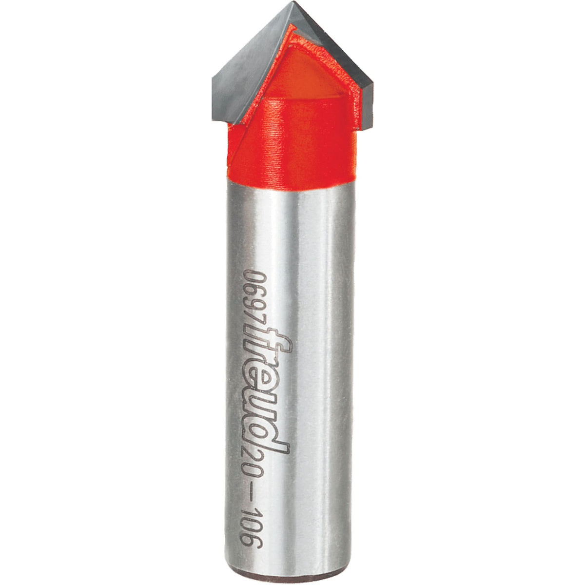 Freud Router Bit - V Grooving Bit, 5/8" Dia., 1/2" Shank
