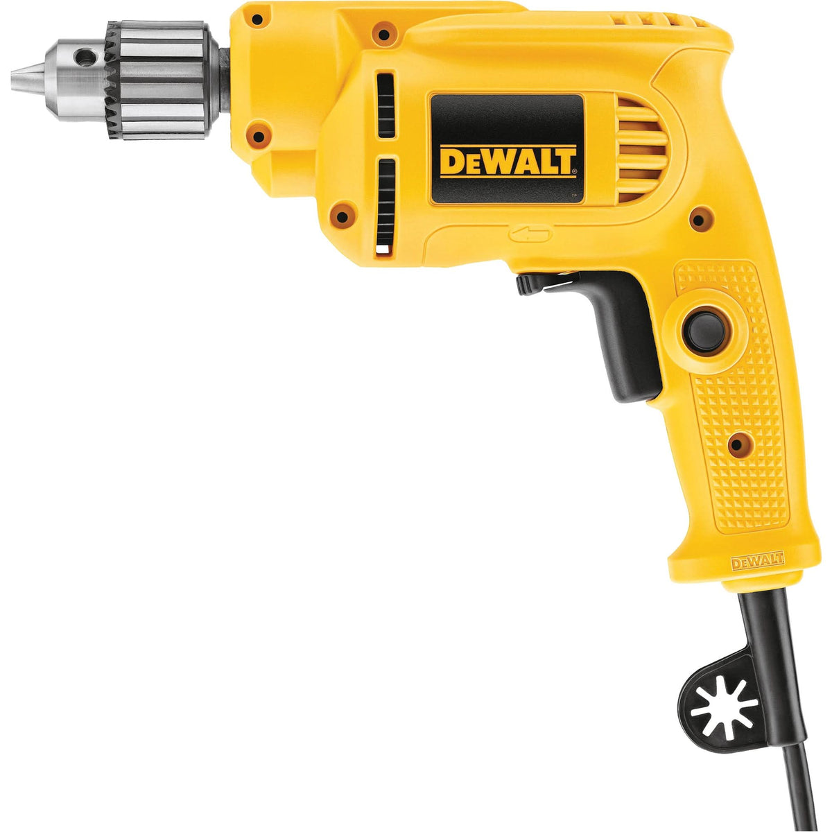 VSR Drill, 3/8" Chuck, 7 A, 120 V, 0-2800 RPM, Keyed Chuck