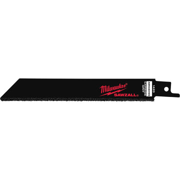Grit Sawzall® Blade, Carbide, 6" L x 3/4" W