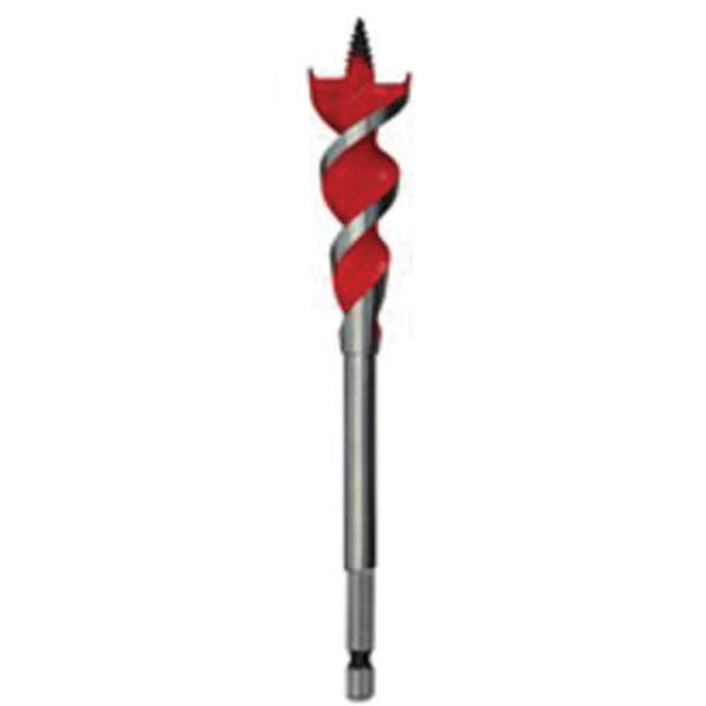 Speed Feed™ Wood Bit, 5/8", 6-1/2" Length, 1/4" Hex Shank
