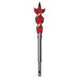 Speed Feed™ Wood Bit, 7/8", 6-1/2" Length, 1/4" Hex Shank