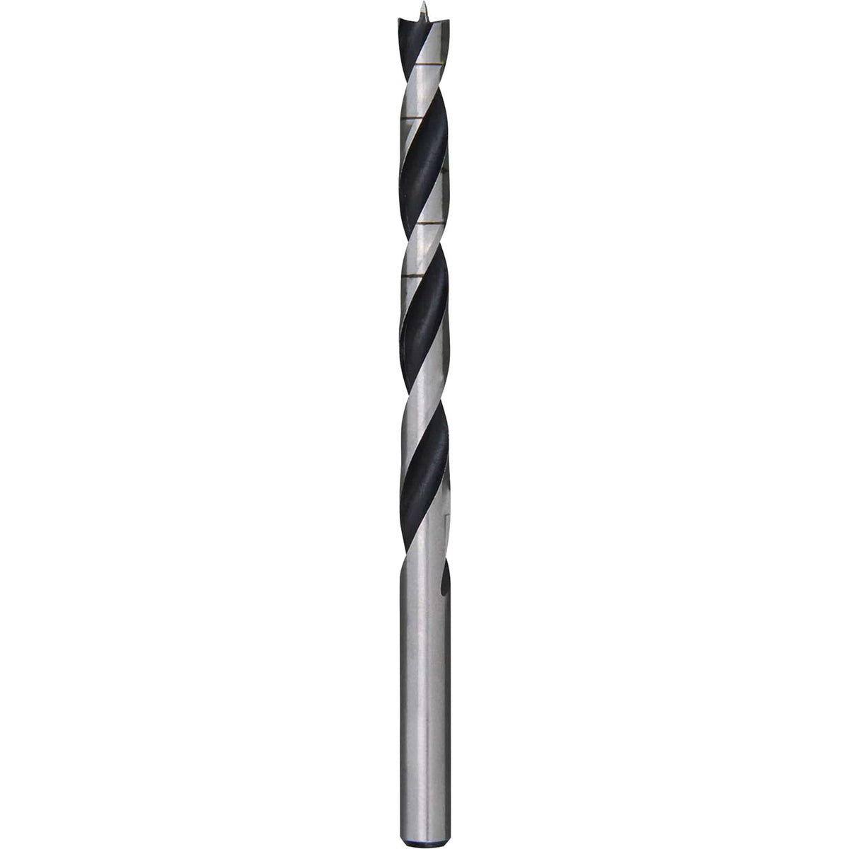 Brad Point Wood Bit, 1/4", 4" Length, 1/4" Shank
