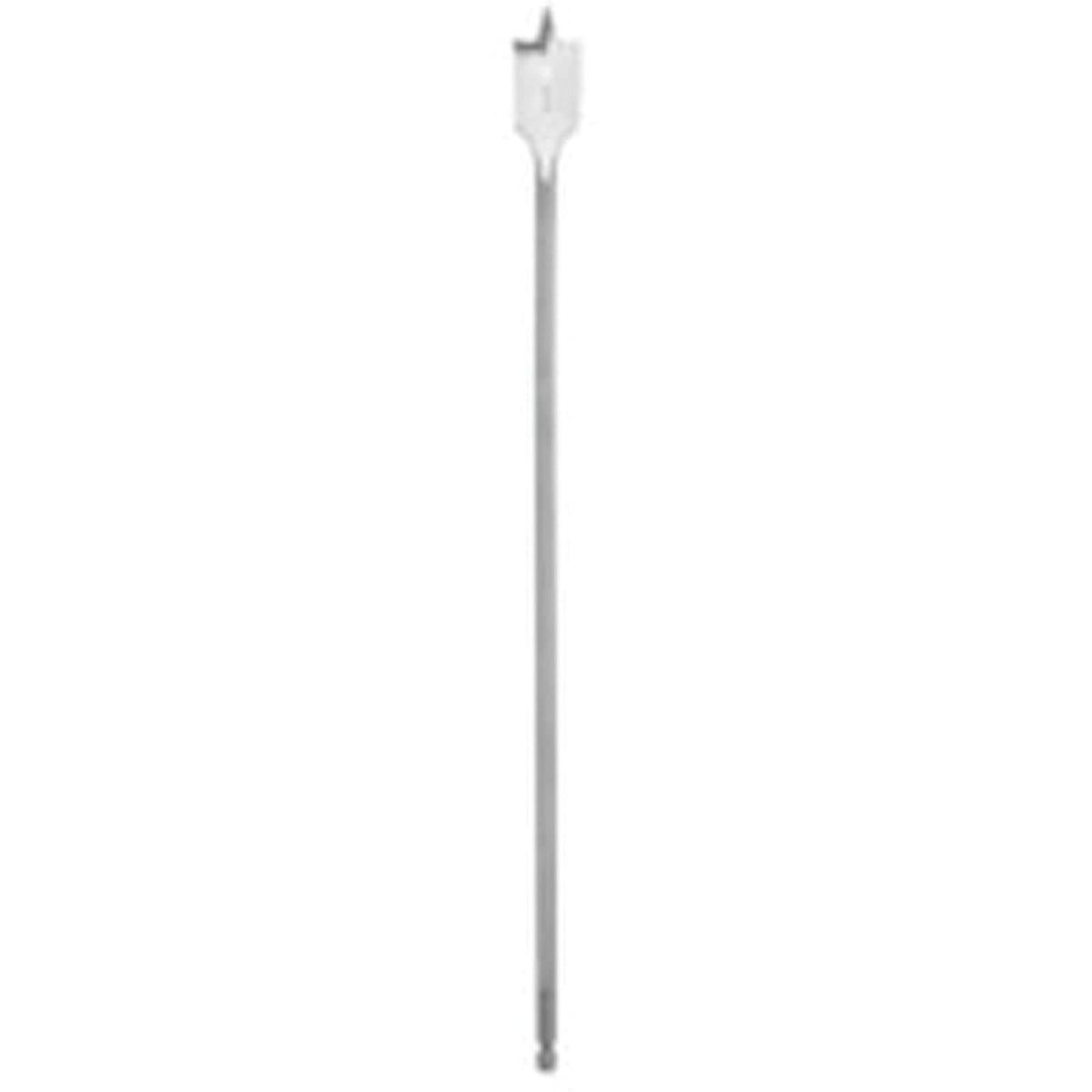 Flat Boring Bit, 3/4" Diameter, 1/4" Hex Shank, 16" Length