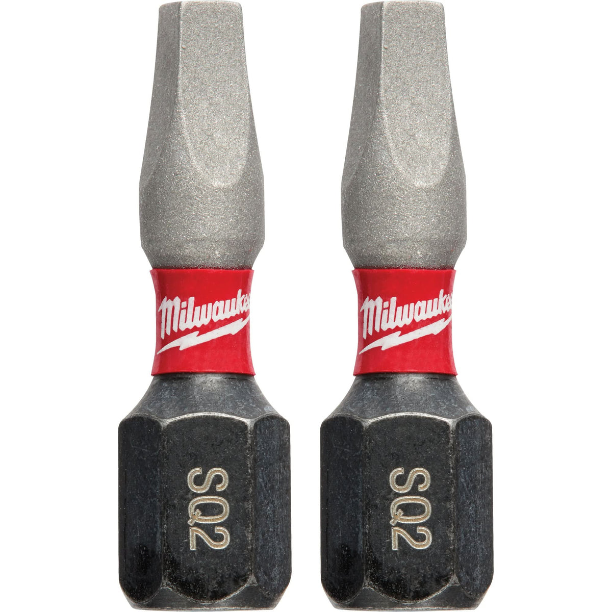 Shockwave™ Insert Bits, Square, #2, 1/4" Drive