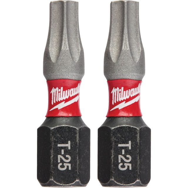 Shockwave™ Impact Insert Bits, Torx, T-25, 1/4" Drive