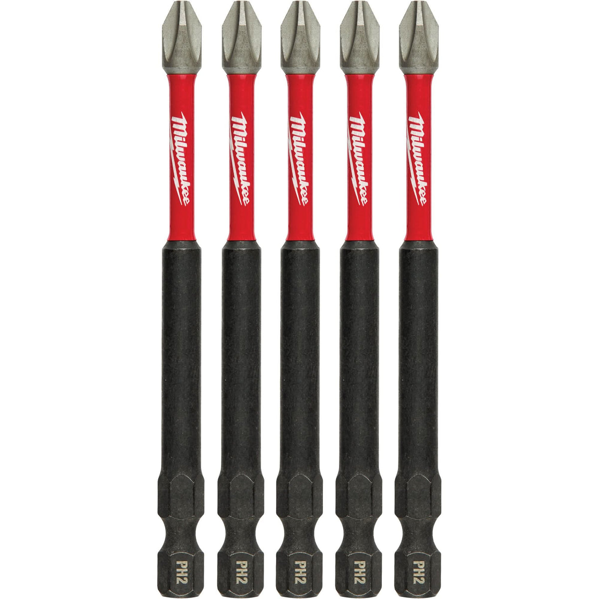 Shockwave™ Impact Power Bits, Phillips, #2 Tip, 1/4" Drive Size, 3-1/2" Length
