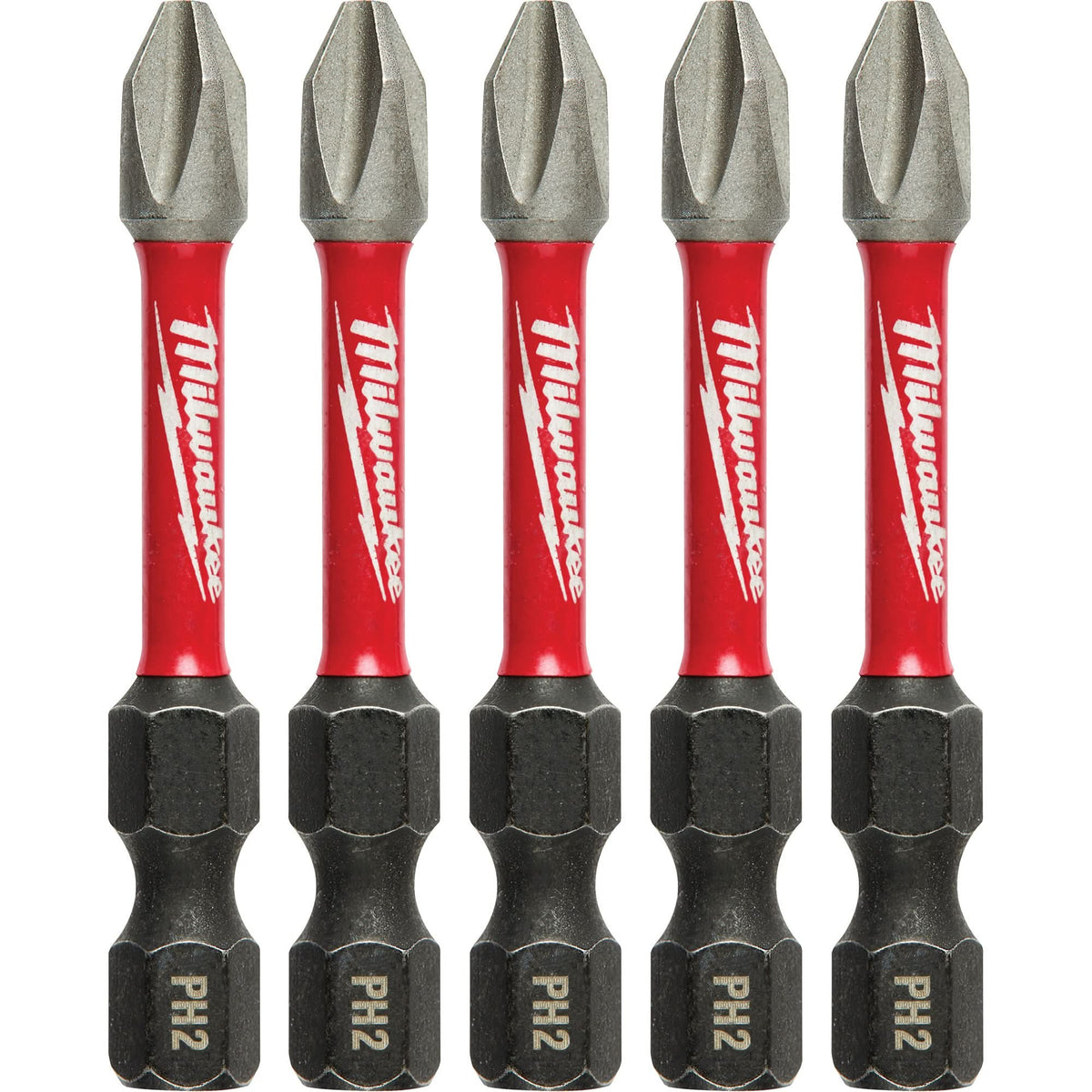Shockwave™ Impact Power Bit, Phillips, #2 Tip, 1/4" Drive Size, 2" Length