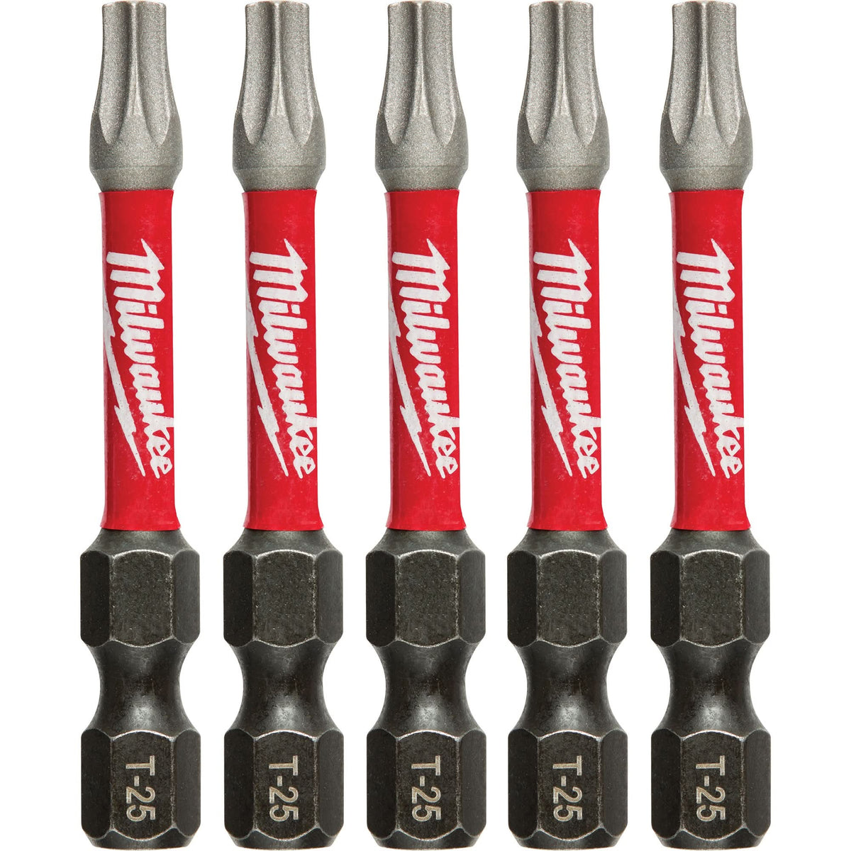 Shockwave™ Impact Power Bit, Torx, T-25 Tip, 1/4" Drive Size, 2" Length