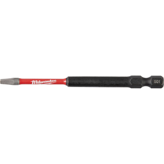 Shockwave™ Impact Power Bit, Square, #1 Tip, 1/4" Drive Size, 3-1/2" Length