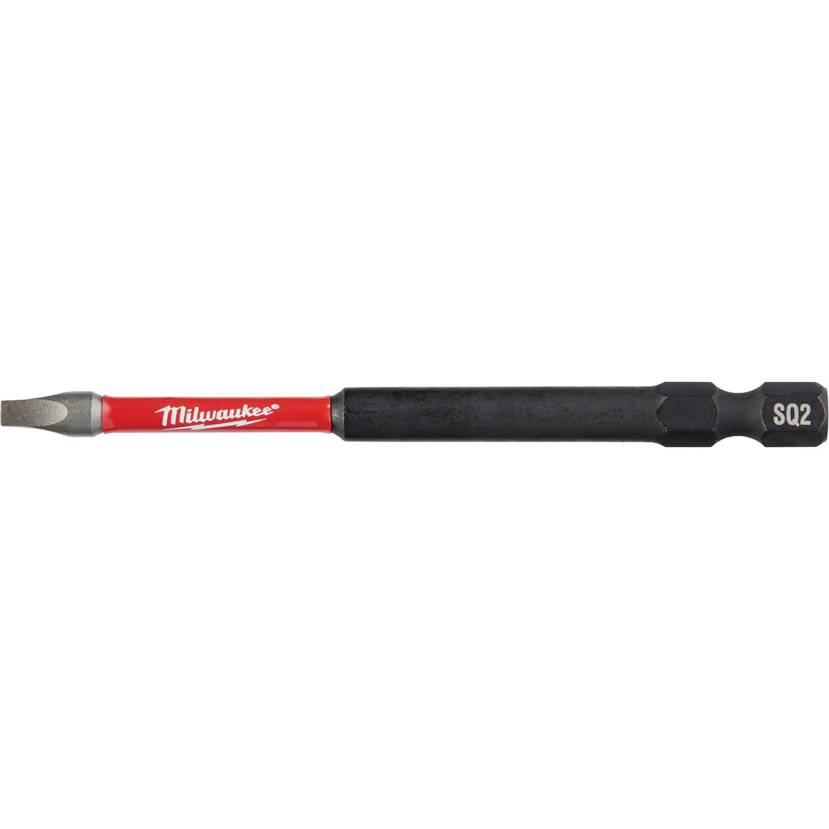 Shockwave™ Impact Power Bit, Square, #2 Tip, 1/4" Drive Size, 3-1/2" Length